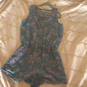 Flower romper girls